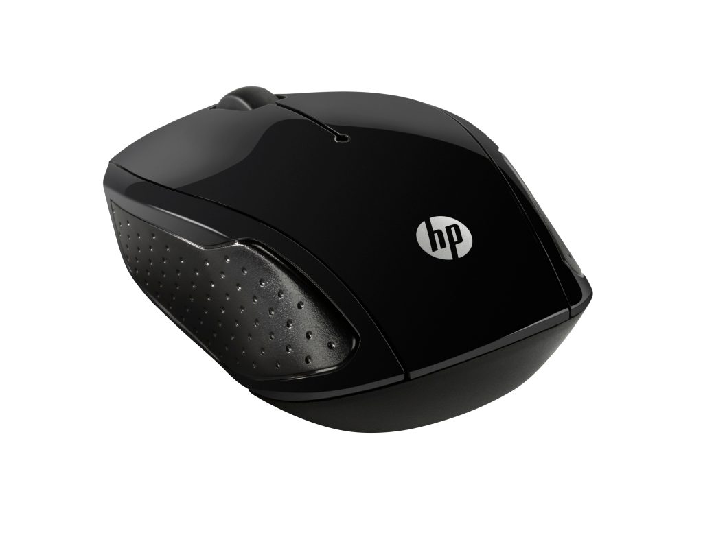 HP 200 BLACK WIRELESS US mouse Office Ambidextrous RF Wireless Optical 1000 DPI