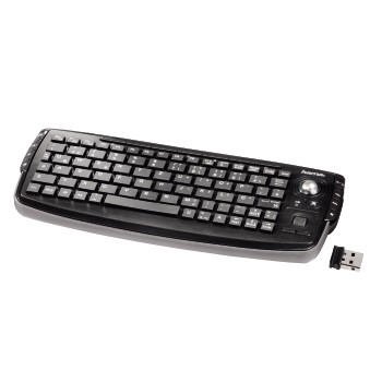 Hama Compact Wireless keyboard RF Wireless QWERTZ Black