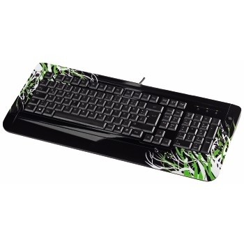 Hama “Growing Wild” Media keyboard USB QWERTY Black
