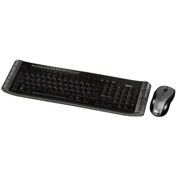 Hama “RF3000” Wireless /Mouse Set keyboard Mouse included RF Wireless Black