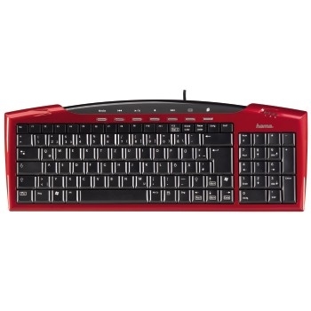 Hama “SL620” Slimline keyboard USB + PS/2