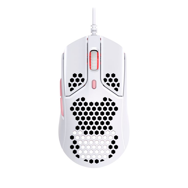 HyperX Pulsefire Haste - Gaming Mouse (White-Pink)