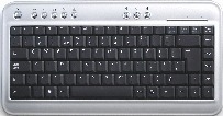 Hypertec USB Mini keyboard USB + PS/2 QWERTY