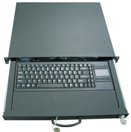 Intellinet Drawer keyboard Black