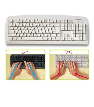 Kensington Comfort Type keyboard PS/2 White
