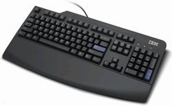 Lenovo NL PS2 black keyboard PS/2
