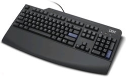 Lenovo Preferred Pro Full-size Russian keyboard PS/2 Black