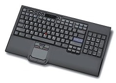 Lenovo USB with UltraNav – US English keyboard Black
