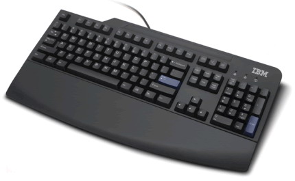 Lenovo azerty FR prefered black keyboard PS/2