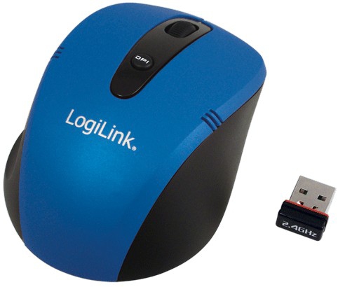LogiLink 2.4 GHz Optical mouse RF Wireless 1000 DPI