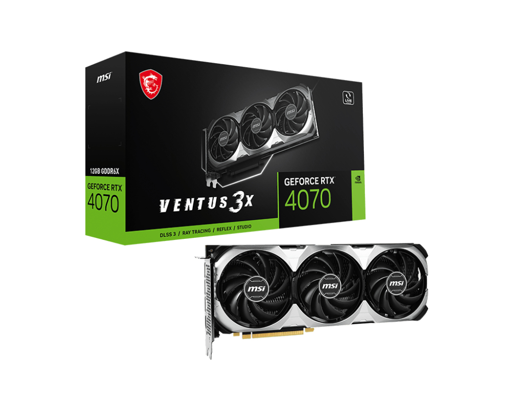 MSI GEFORCE RTX 4070 VENTUS 3X 12G