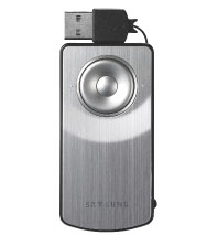 Samsung Slim UM10, Silver mouse USB Type-A Optical 800 DPI
