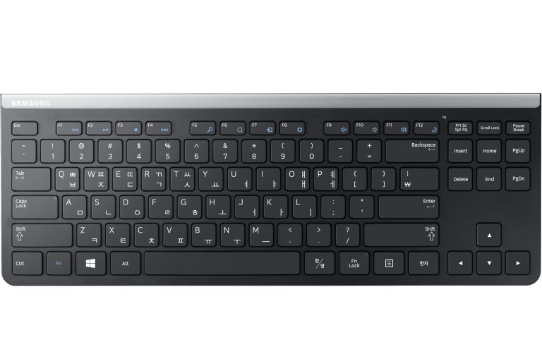 Samsung USB Wireless keyboard RF Wireless Aluminium