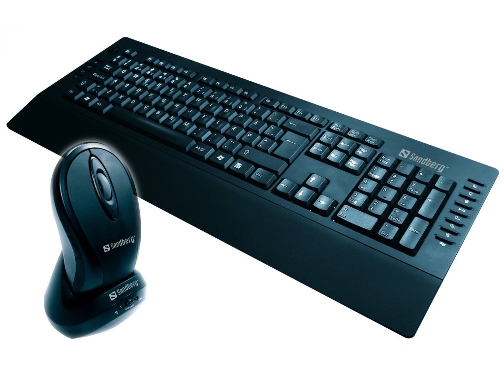 Sandberg Wireless Keyboard Set DE
