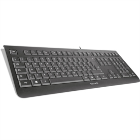 TERRA 1000 keyboard QWERTZ German Black