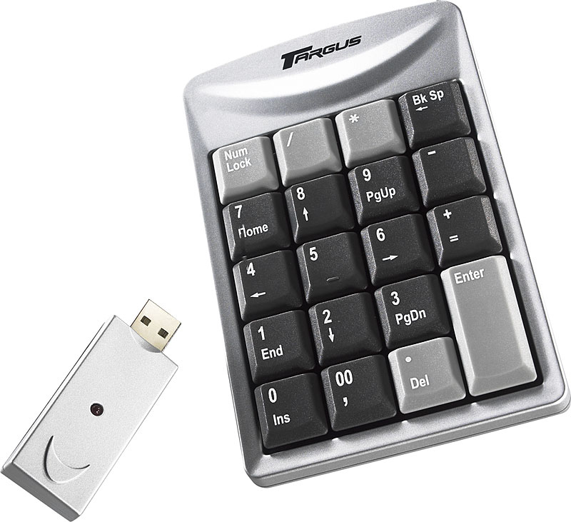 Targus AKP01US Keypad keyboard RF Wireless Grey