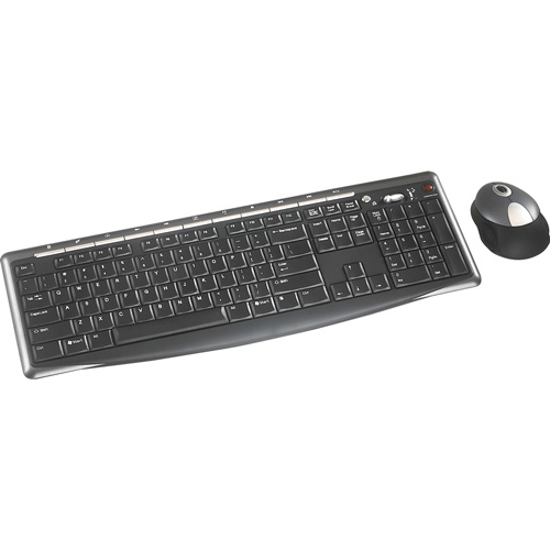 Targus Wireless Slim & Mouse Desktop Set, NL keyboard Mouse included RF Wireless