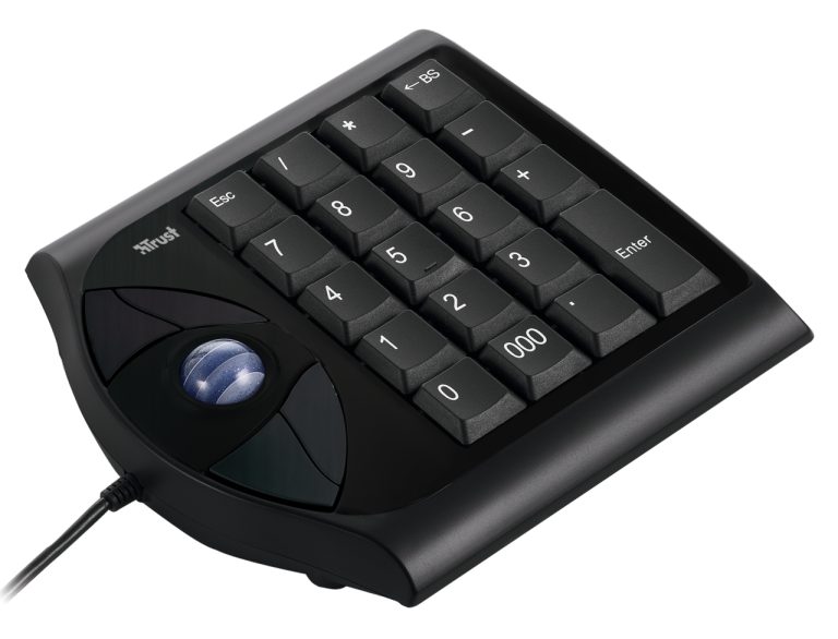 Trust 2-in-1 Optical Trackball TK-2500p mouse USB Type-A