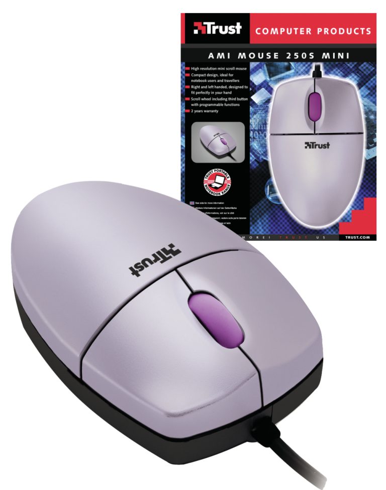 Trust Ami 250S Mini mouse PS/2 Optical
