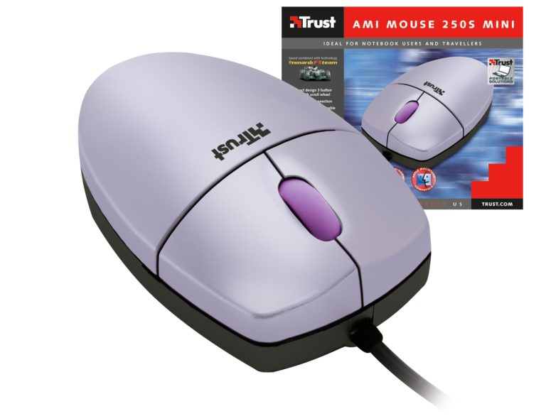 Trust Ami 250S Mini mouse USB Type-A + PS/2 Optical