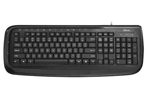 Trust BlackStream , HU keyboard USB Black