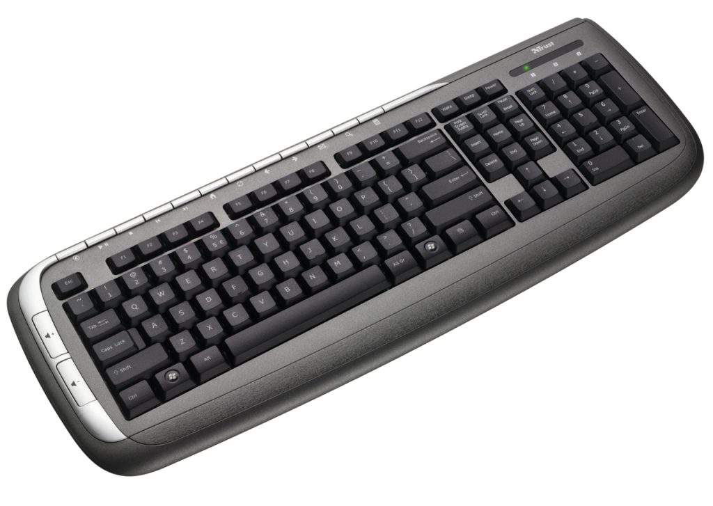 Trust BlackStream keyboard USB QWERTY Black