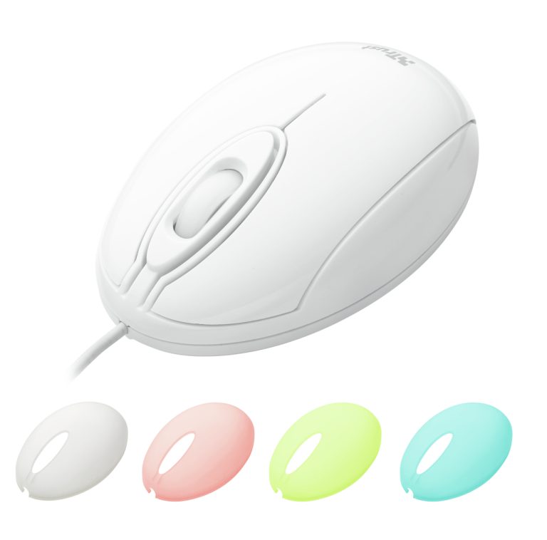 Trust CleanSkin Colour mouse USB Type-A Optical