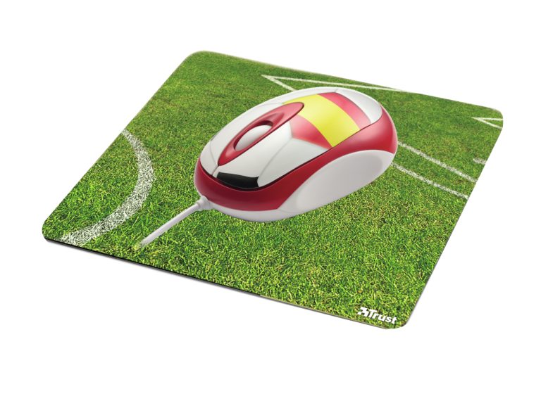 Trust Football w/ Mousepad mouse Office USB Type-A Optical