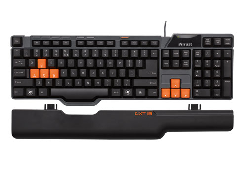 Trust GXT 18 Gaming keyboard USB QWERTY
