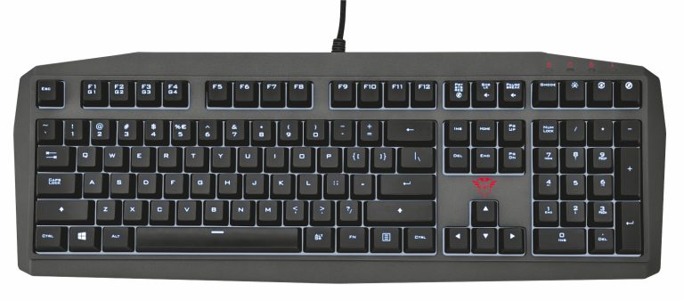 Trust GXT 880 Mechanical Gaming DE keyboard USB QWERTZ German Black