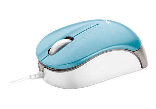 Trust Micro - Blue mouse USB Type-A Optical