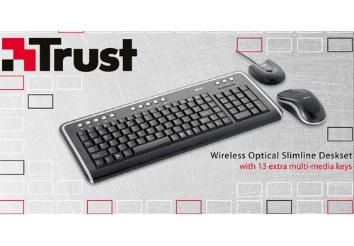 Trust Mono Display & Mouse keyboard Mouse included RF Wireless Black