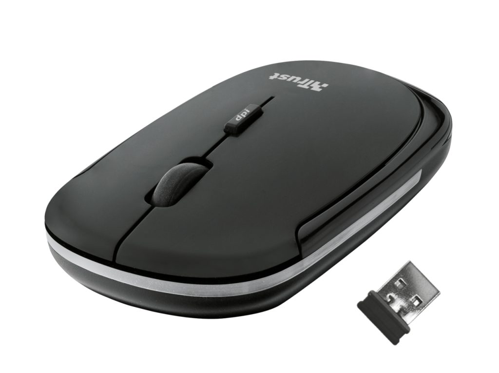 Trust SlimLine Wireless mouse RF Wireless Optical 500 DPI