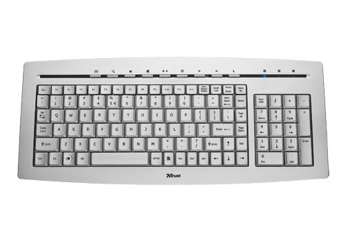 Trust Slimline IT keyboard USB QWERTY Silver