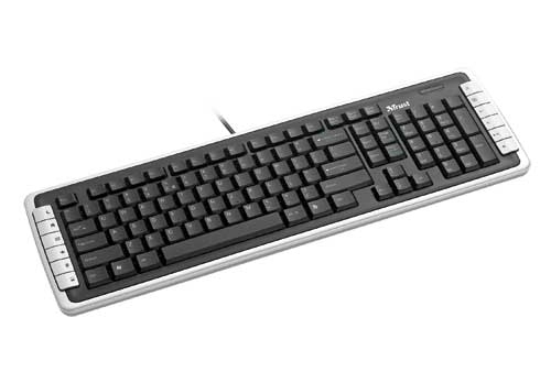 Trust Slimline KB-1350D, FR keyboard USB