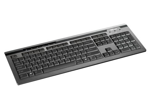 Trust Slimline KB-1450 IT keyboard USB Black