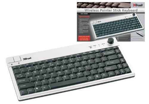 Trust Wireless Pointer Stick KB-2800 DE keyboard RF Wireless QWERTY
